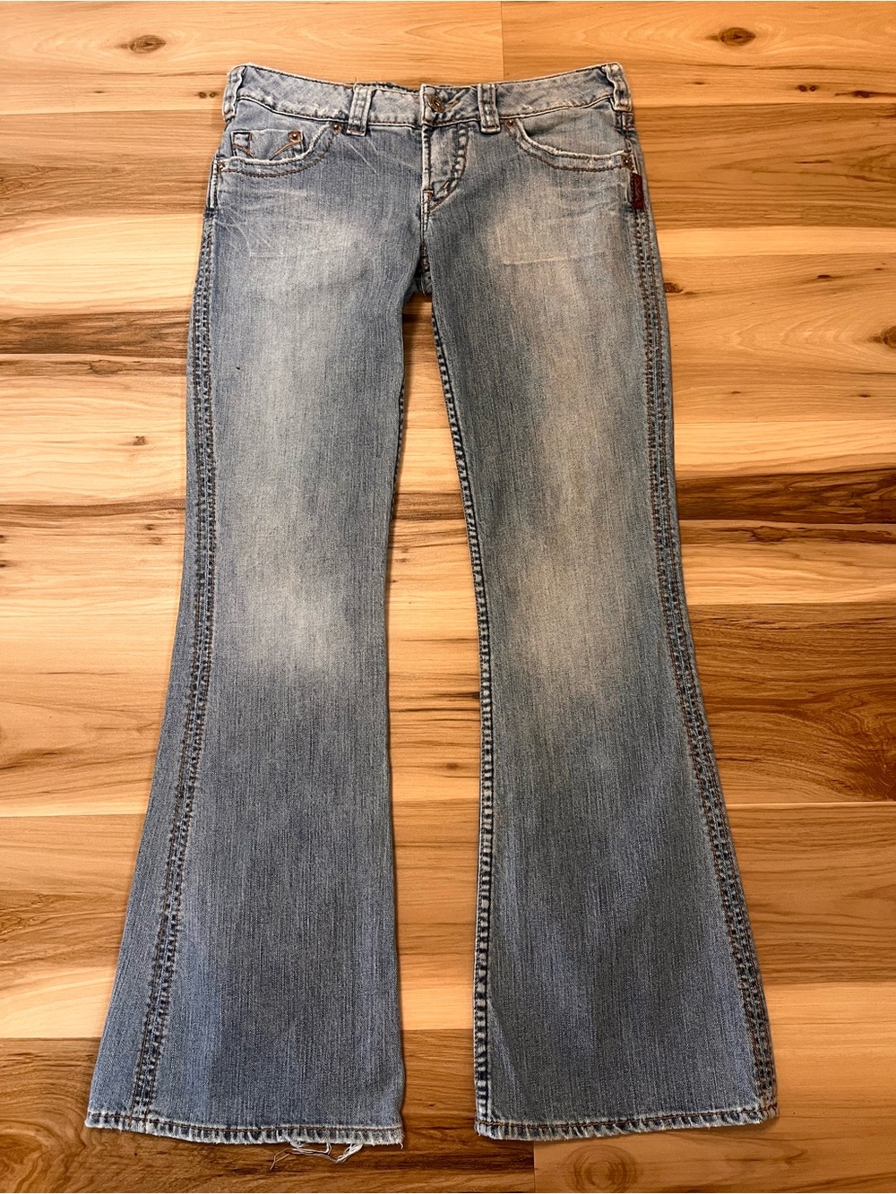 Silver Jeans Monroe Bootcut Y2K Low Rise Women's 30/33 Medium Wash Western Vtg
